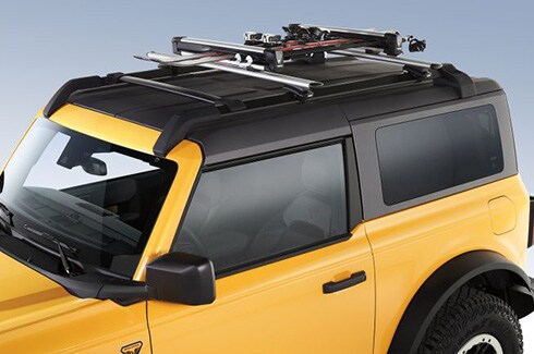Discover Ford Bronco Accessories in PR, Racks And Carriers By Thule Ski/Snowboard Carrier, Rack-Mounted, Flat Top, Carries 6 Pairs Of Skis